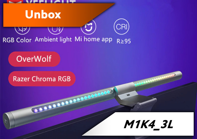 [Unbox] Sauvage de la Yeelight Light Led Bar Pro Chroma RGB #MiGaming