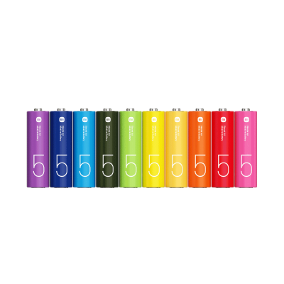 Xiaomi AA Rainbow Batteries (10 count) 