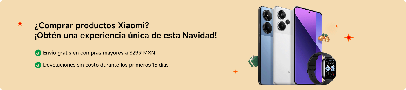 Celebra la Navidad con Xiaomi 