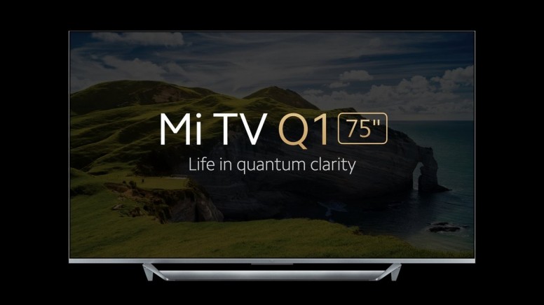 Mi TV Q1 75'', le QLED selon Xiaomi
