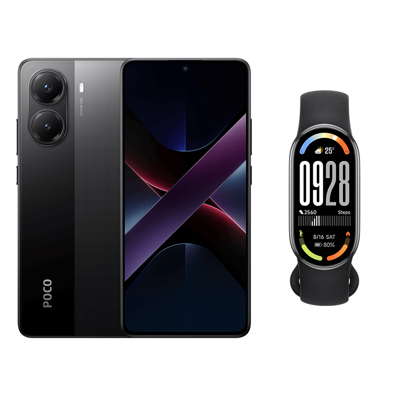 POCO X7 Pro 5G 12 GB + 512 GB & Xiaomi Smart Band 10