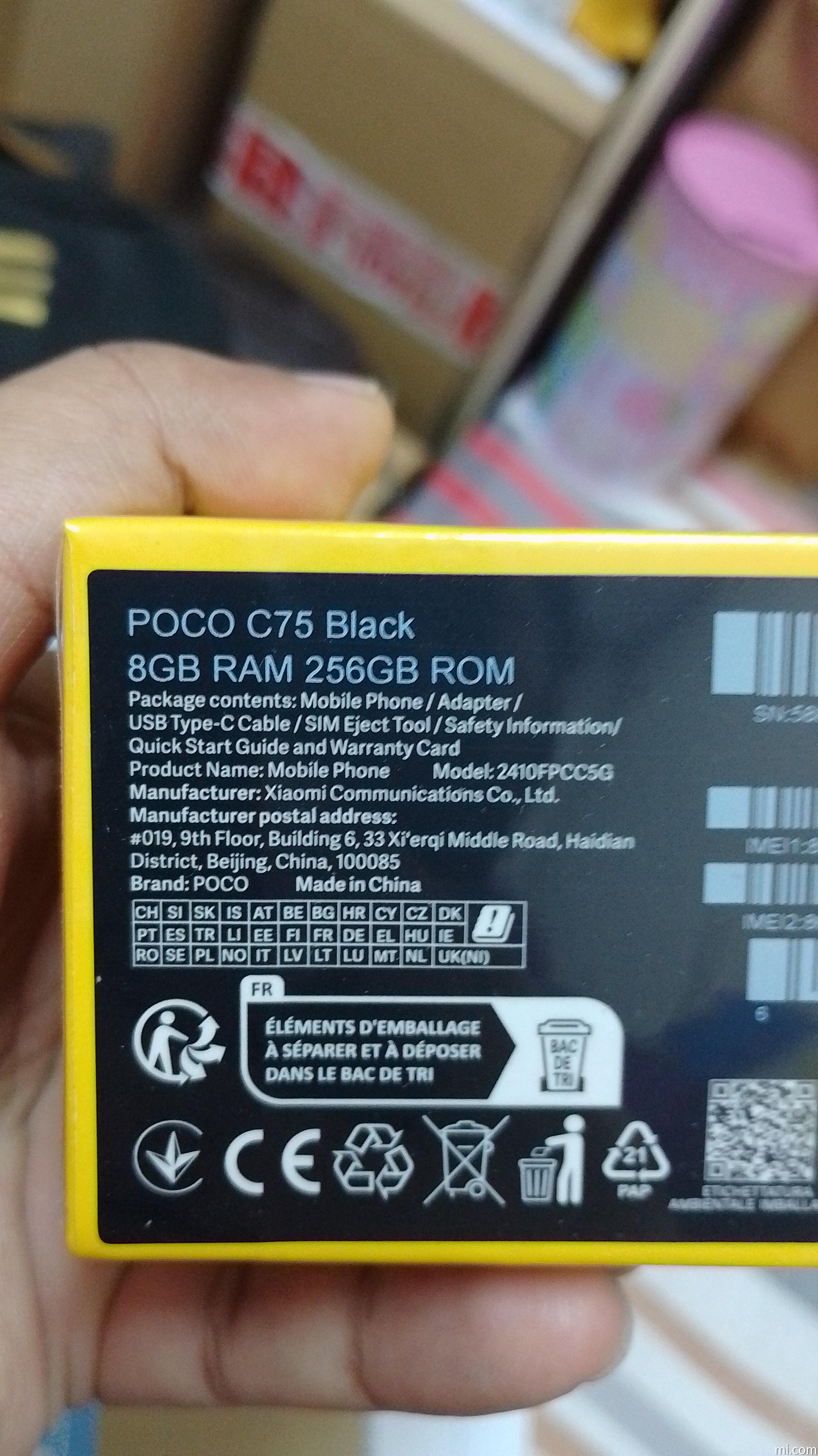 POCO C75 Specs, Features | Xiaomi Malaysia