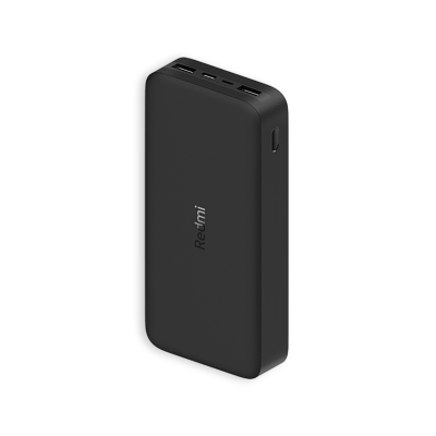 20000mAh REDMI 18W Fast Charge Power Bank Noir 20000mAh