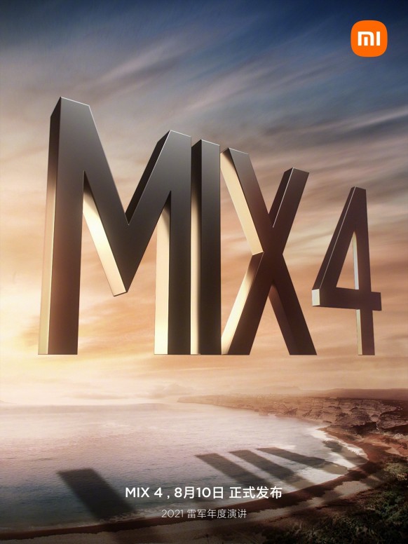 Conférence du 10 Aout en Chine : Le Mix 4 officialisé
