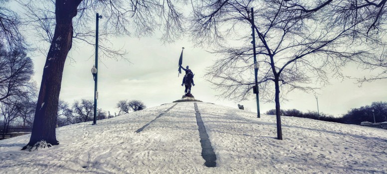 La neige, le froid, c'est de saison #MiExpat #MiRoutard