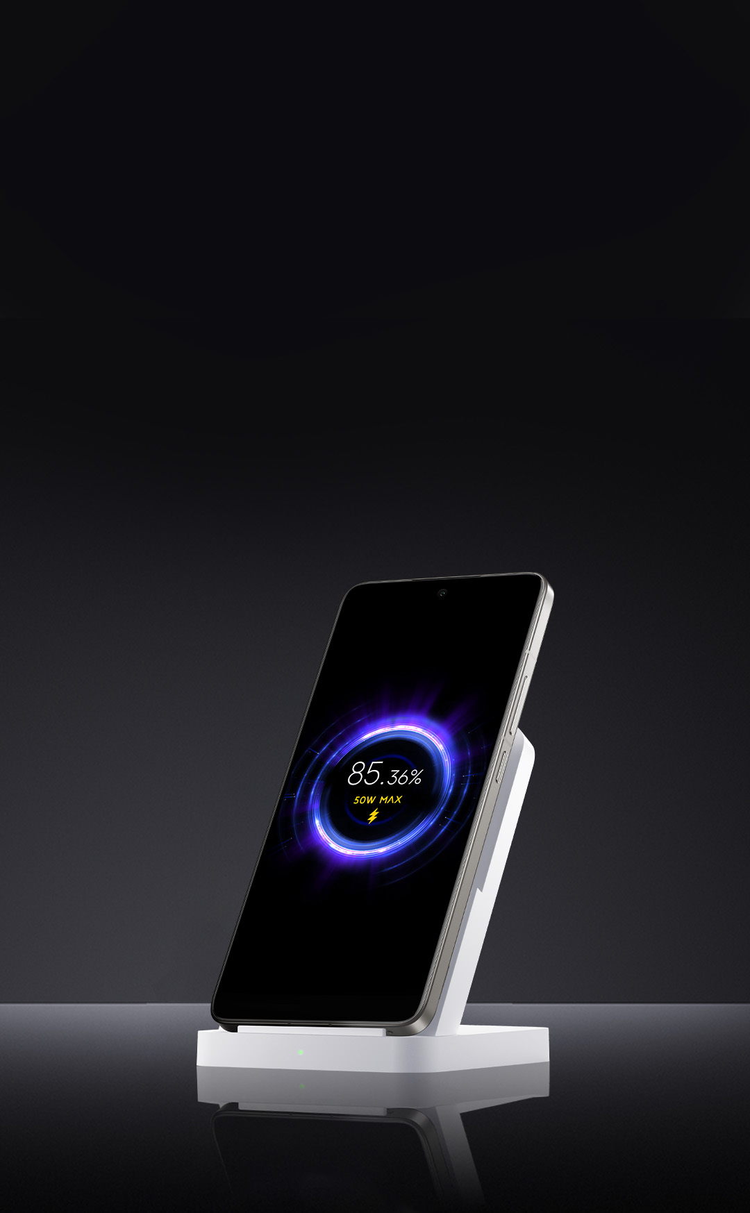 wireless charging stand for mobile phones