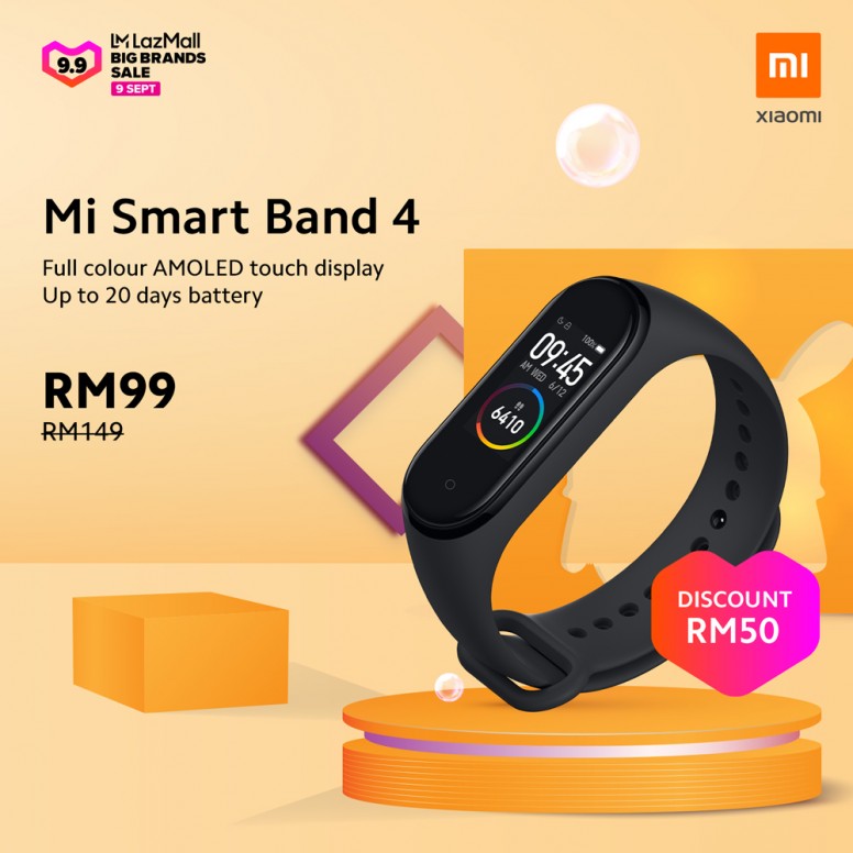 lazada mi band 4