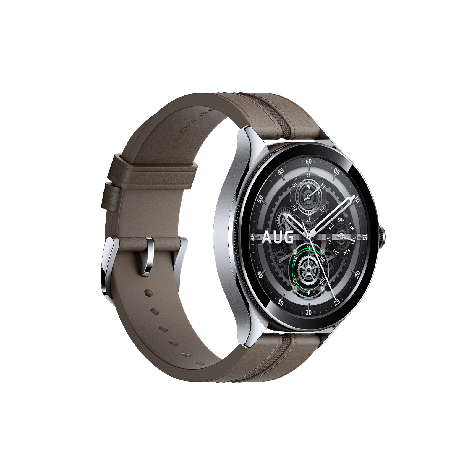 Xiaomi Watch 2 Pro - Bluetooth Black Case with Black Flourorubber Strap Brown