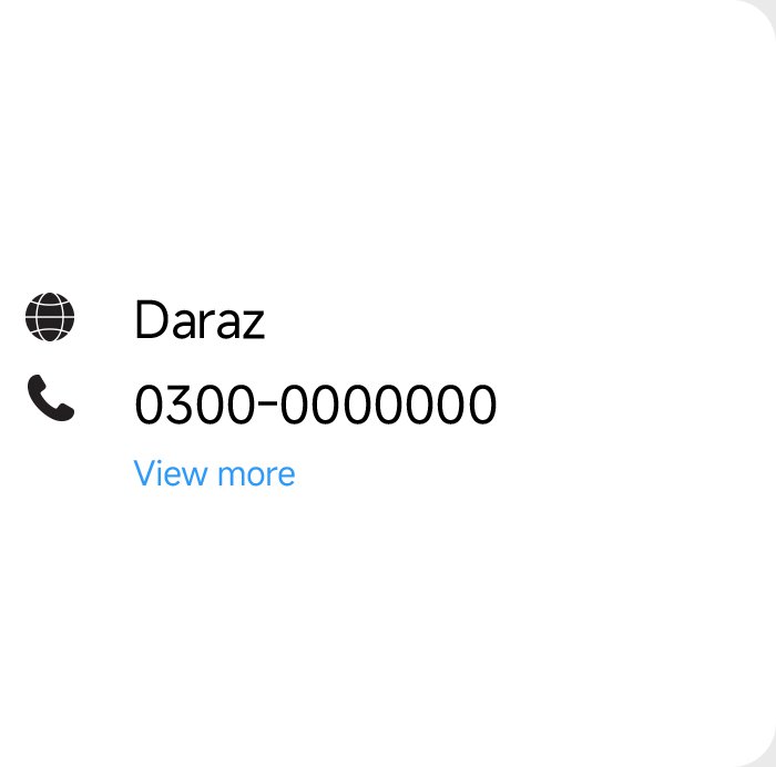 Daraz.pk contact number: 0300-0000000, click to see more information.