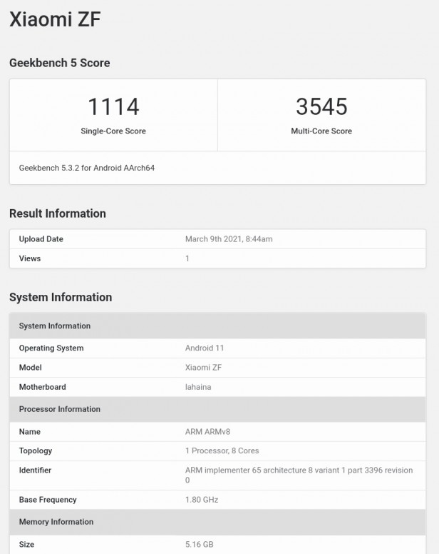 7b4be8f402.jpg Le Xiaomi Z Fold se fait flasher sur Geekbench ?!
