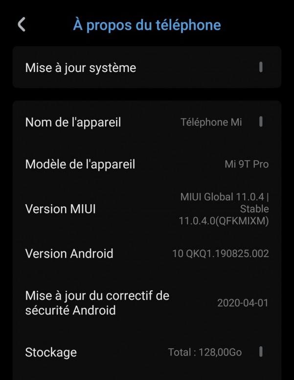 Remettre Une Appli Sur L'ecran D'accueil Iphone Astuce nombre icônes épinglées écran d'accueil - Mi 9T/Pro - Mi