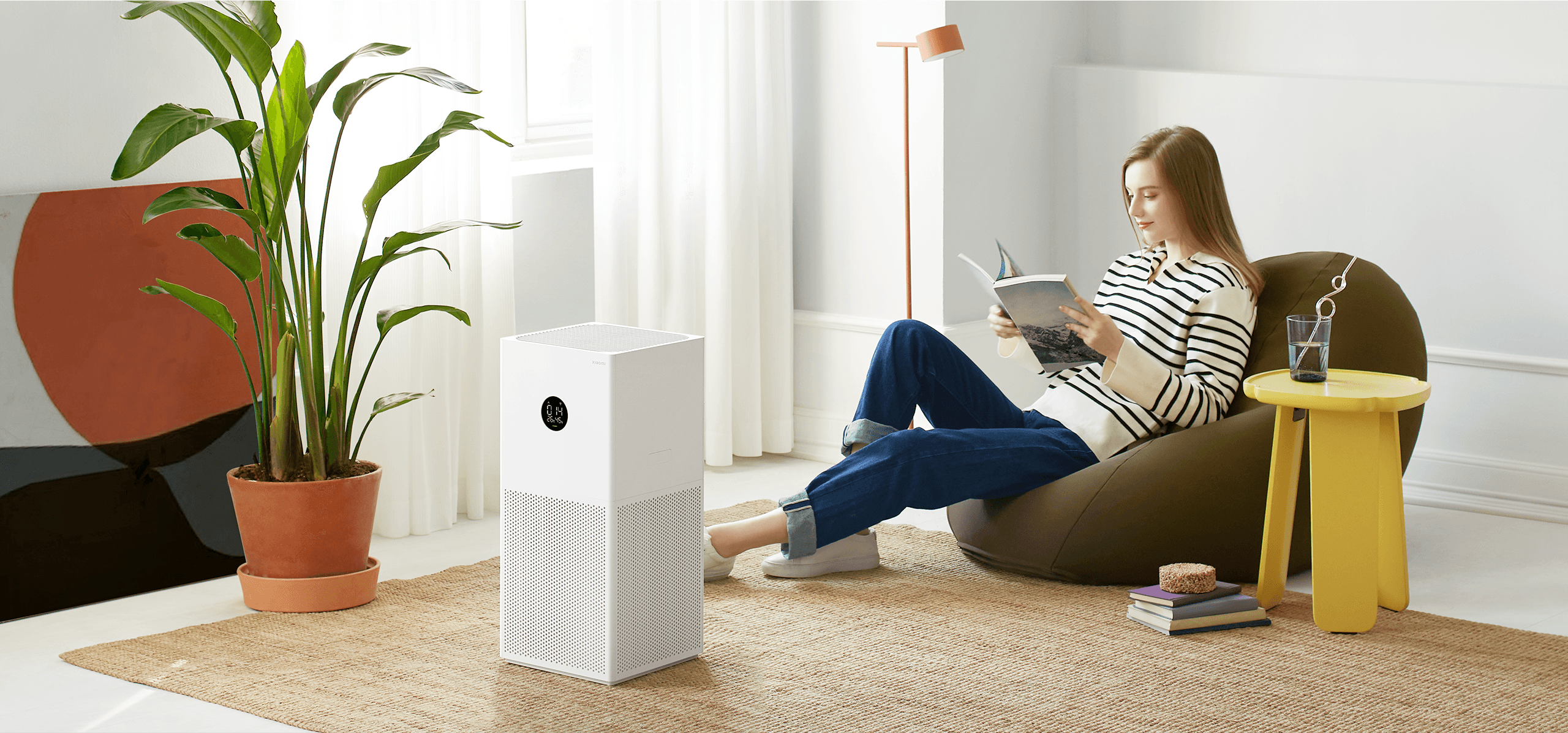 Xiaomi Smart Air Purifier 4 Pro, 4, and 4 Lite with Dust and