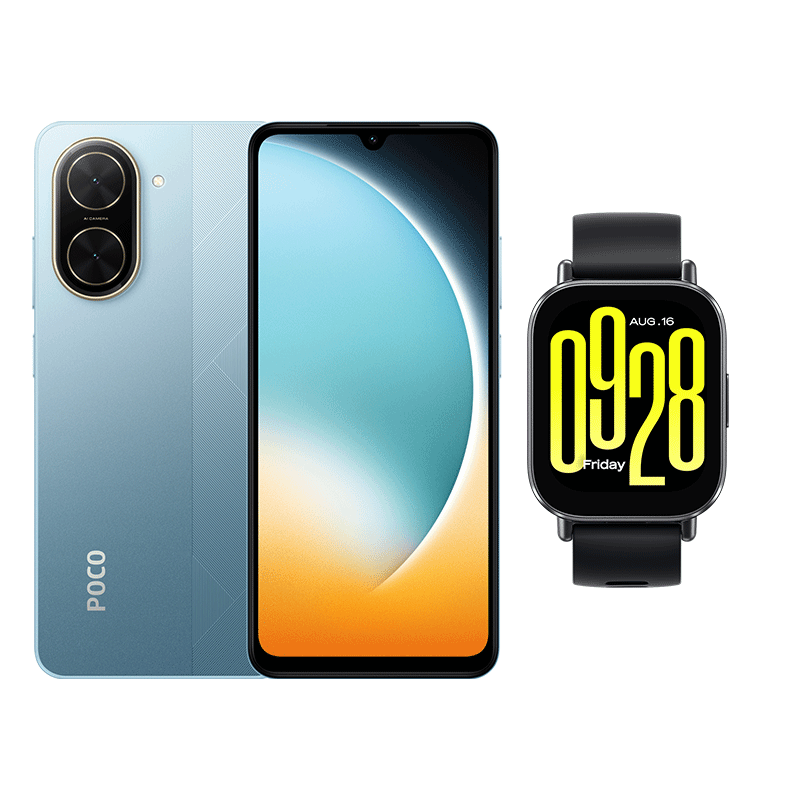 POCO C71 4 GB + 128 GB & REDMI Watch 5 Active