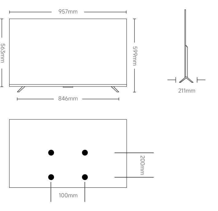 Xiaomi TV A Pro 43 2026 仕様、機能 | Xiaomi 日本