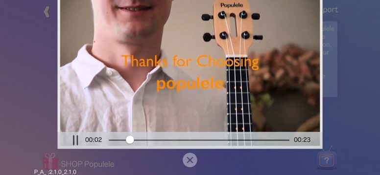 [Unbox] Populele Smart Ukulele V2