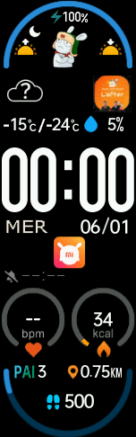 Watchface Mi band 6 spéciale mi community - Bracelet/Montre - Xiaomi