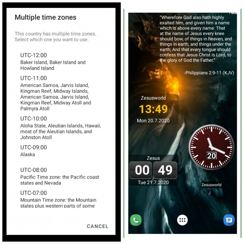 [MI ART] WORLD CLOCK WIDGET Bringing the timing of the world into your