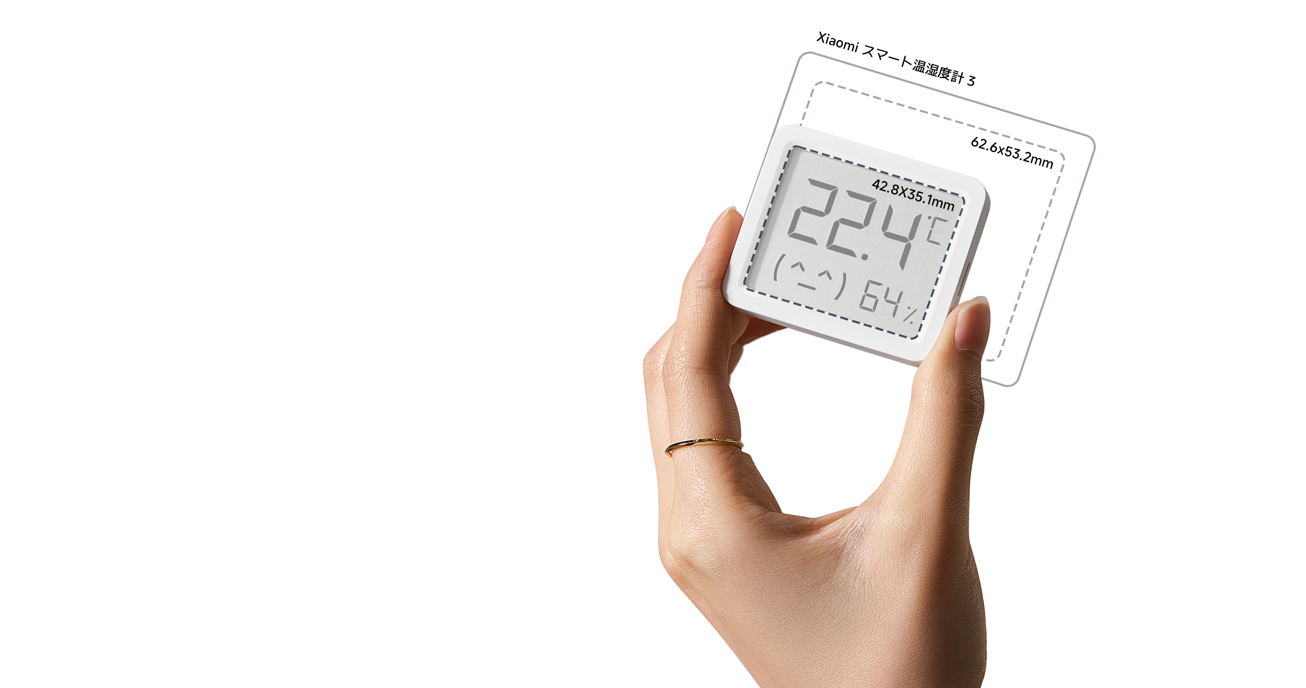 Xiaomi Smart Temperature And Humidity Monitor 3 Mini
