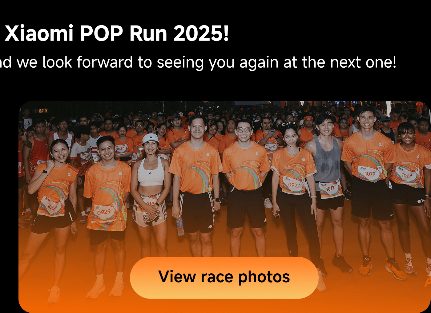 Join the free running event in 2025! Purchase the Xiaomi Mi Band 10 at any authorized Xiaomi store. Register using the code to secure your spot in the race, click the "Register Now" button. Limited slots available, seize the opportunity!