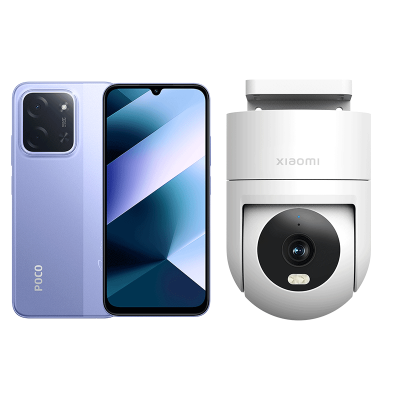 POCO C85 6 GB + 128 GB & Xiaomi Outdoor Camera CW300