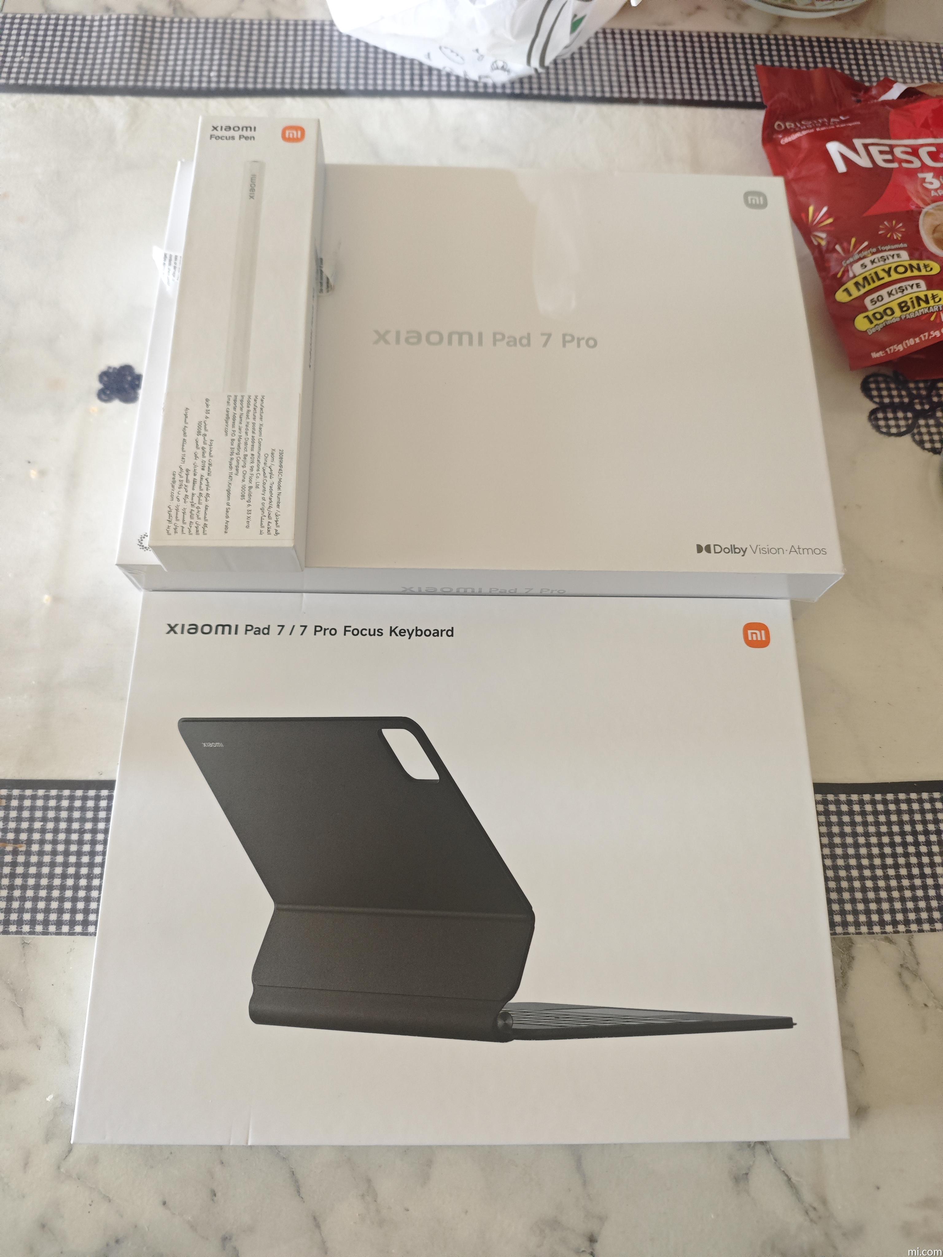 Xiaomi Pad 7 / 7 Pro Focus Keyboard | Xiaomi Türkiye | Tüm Teknik