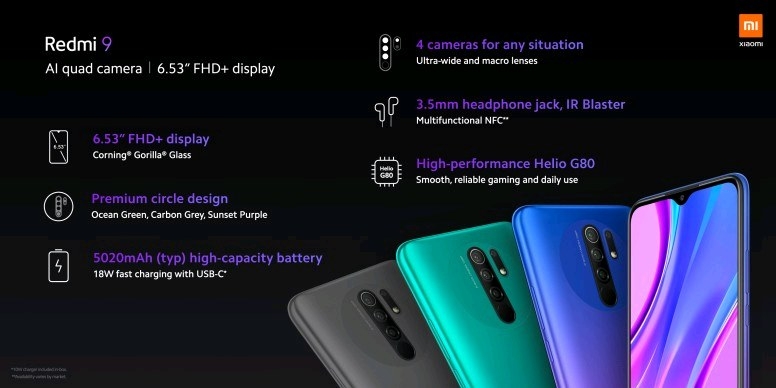 redmi 9 chipset