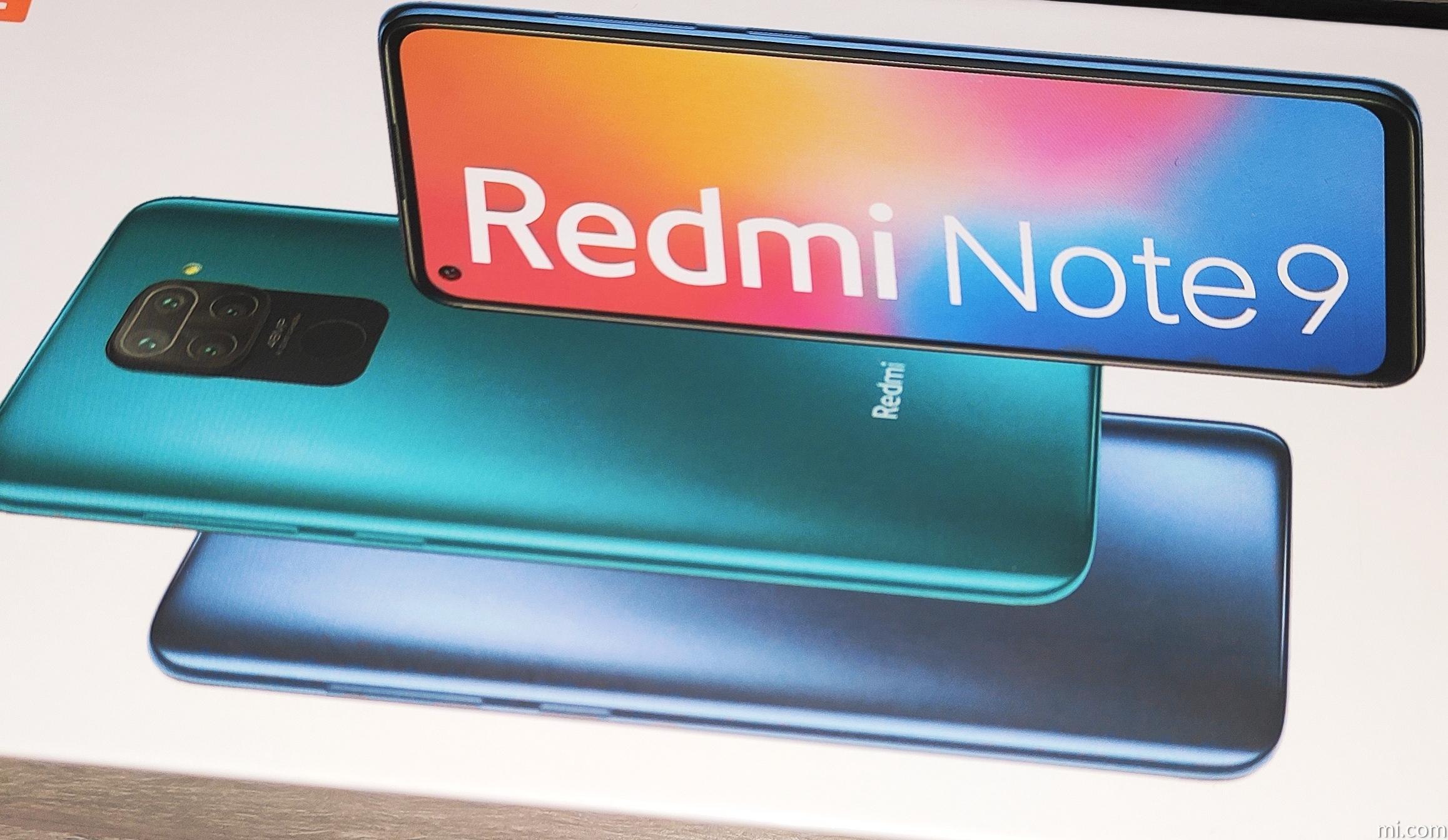 Xiaomi Redmi Note 9 Dual SIM 64GB 3GB RAM Midnight Grey 