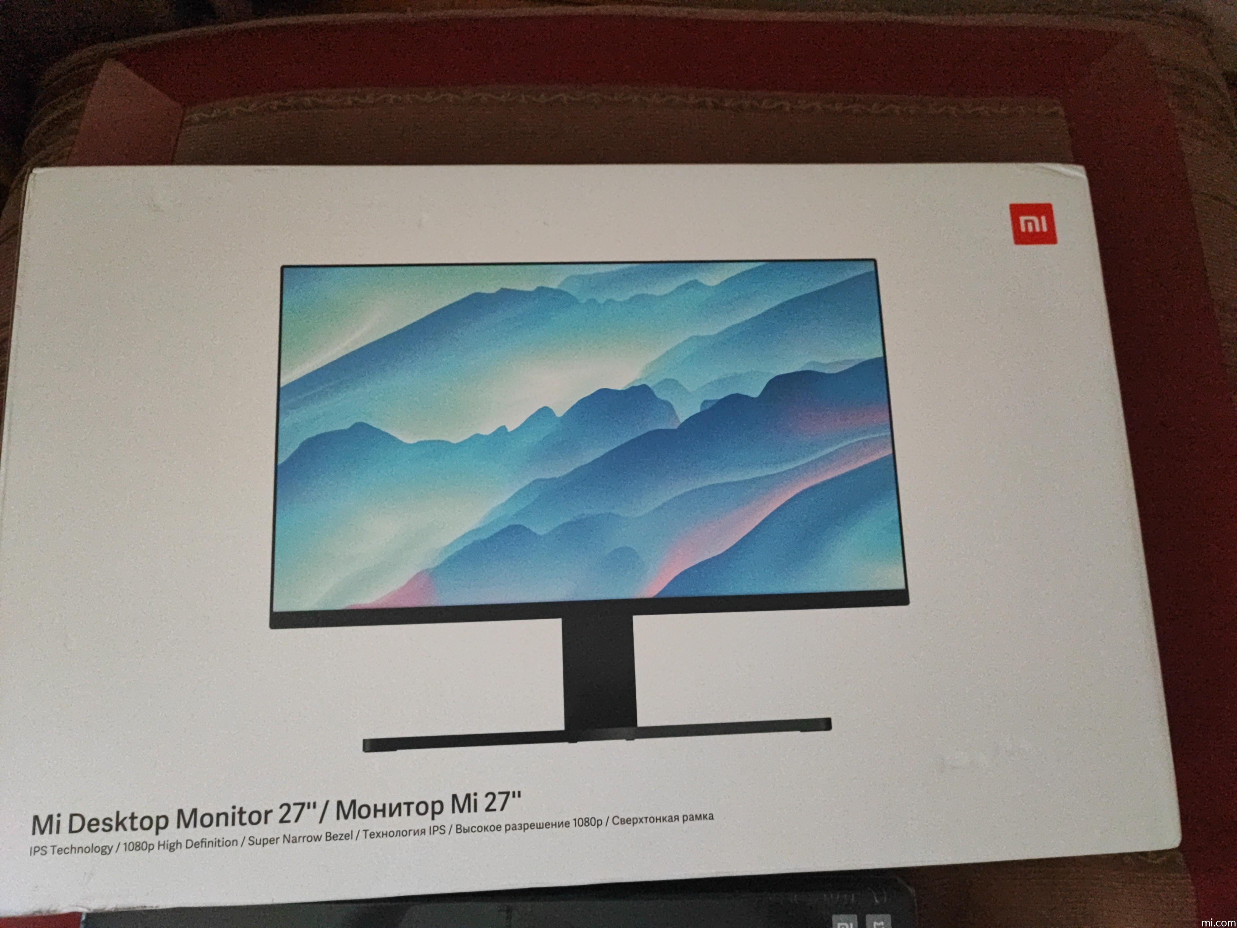 mi desktop monitor 27 price