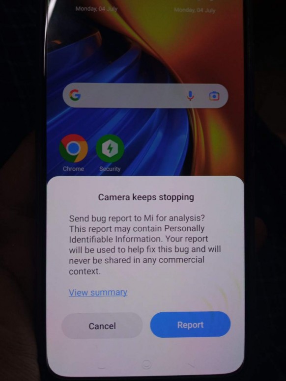 Mi Camera Missing Color Code Xiaomi Community