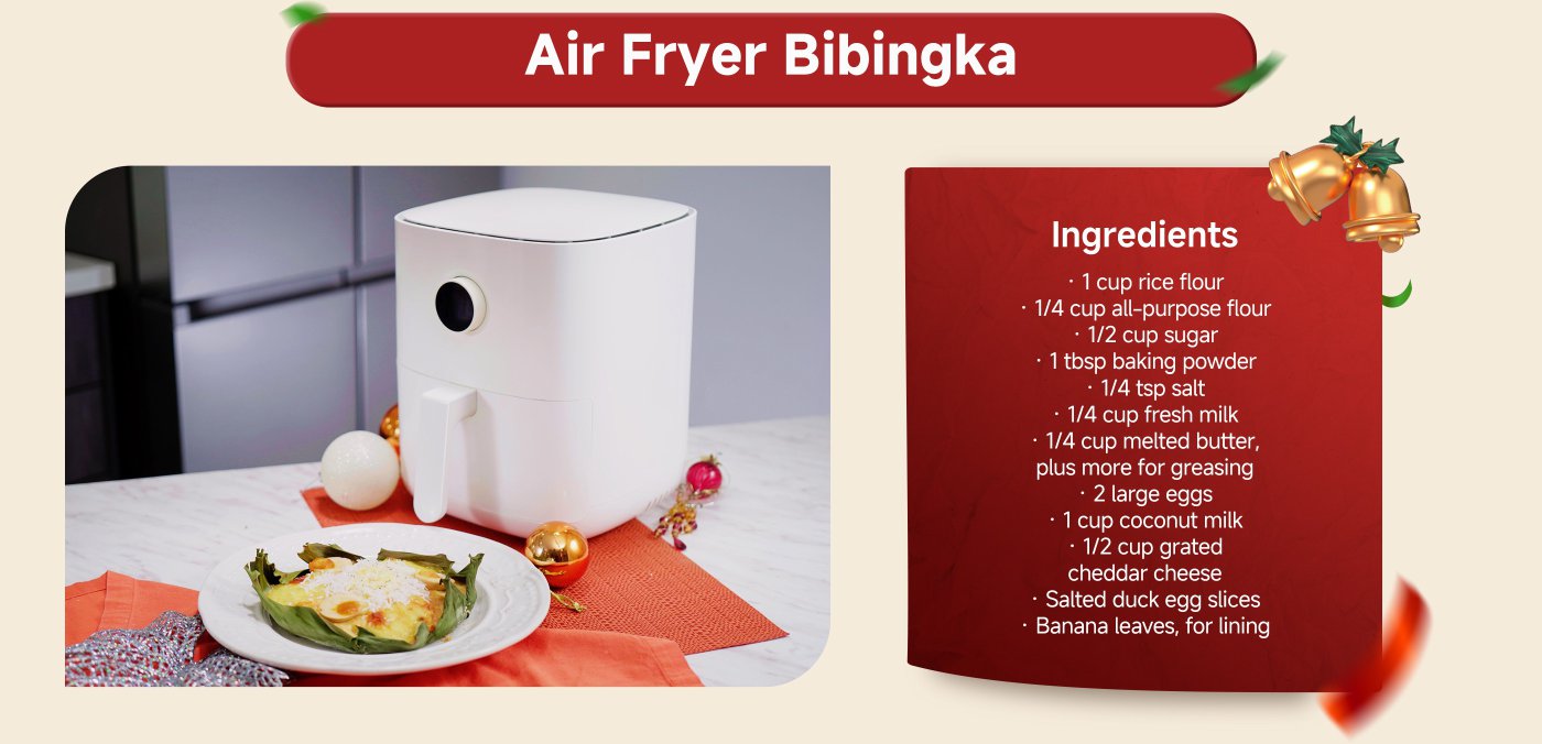 Air Fryer Bibingka