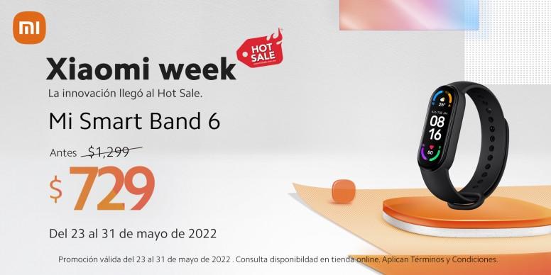 Inicia el Hot Sale con Xiaomi ¡Llévate tus wearables favoritos al mejor precio!