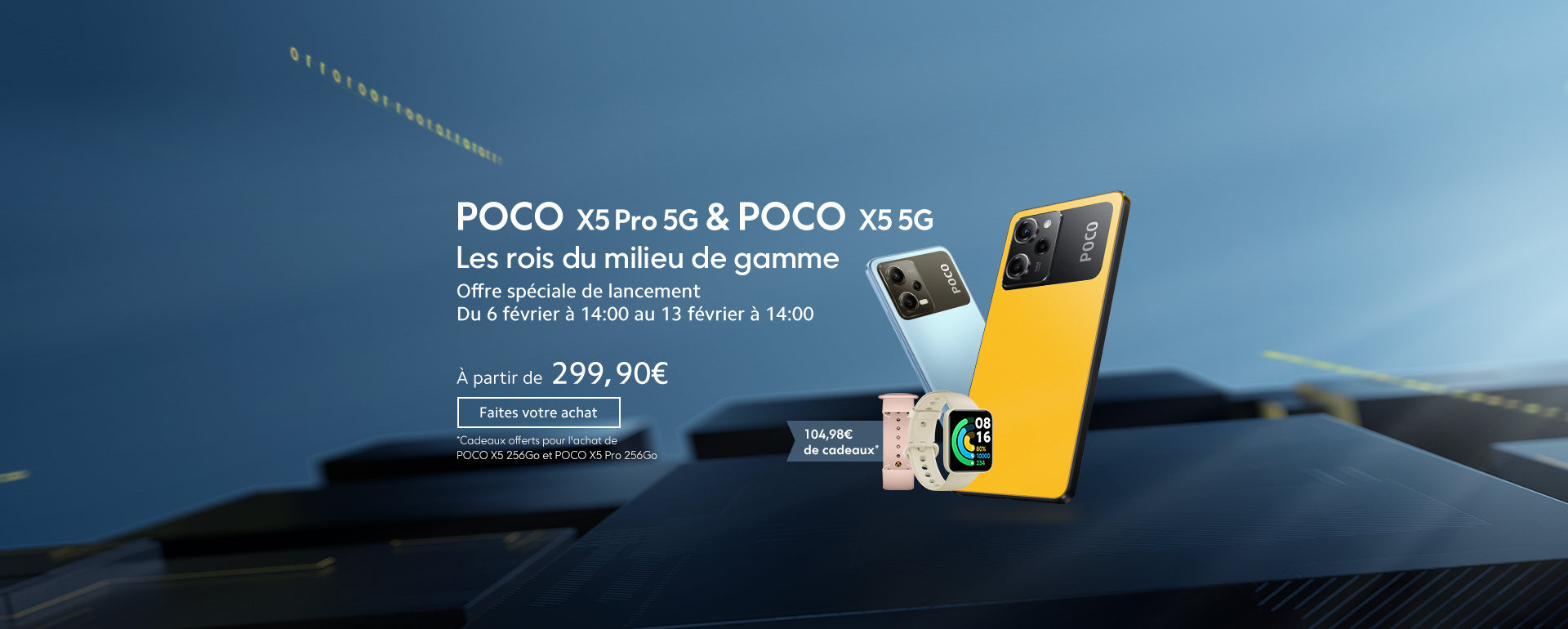 POCO X5 series en vente