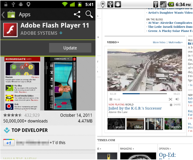 adobe flash for android 5