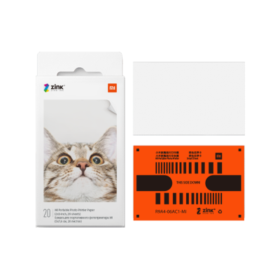 Mi Portable Photo Printer Paper (2x3-inch, 20-sheets)