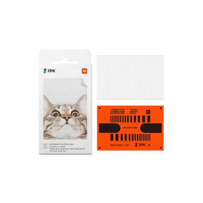 Mi Portable Photo Printer Paper (2x3-inch, 20-sheets)