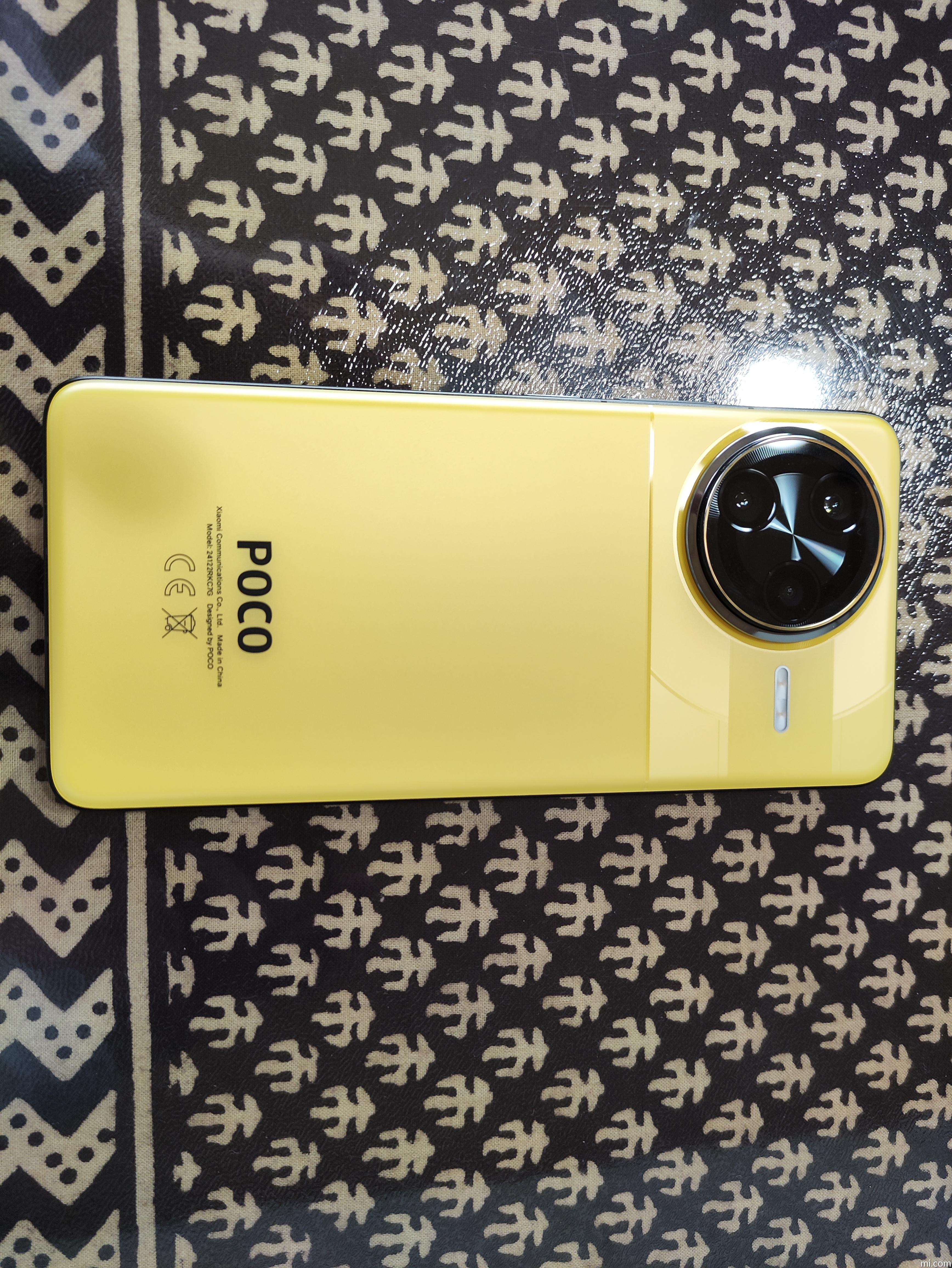 未使用】Xiaomi 国内版 【SIMフリー】 Poco F7 Ultra イエロー