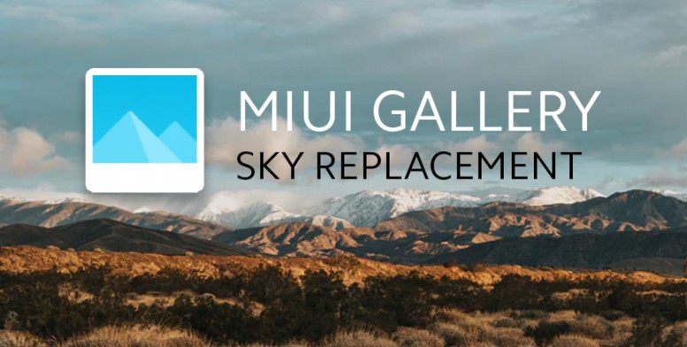 MIUI 12 Gallery: AI Sky Replacement Filter