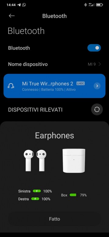 Cuffie bluetooth Xiaomi Mi Airdots True Wireless Earbuds Basic e Earphones 2