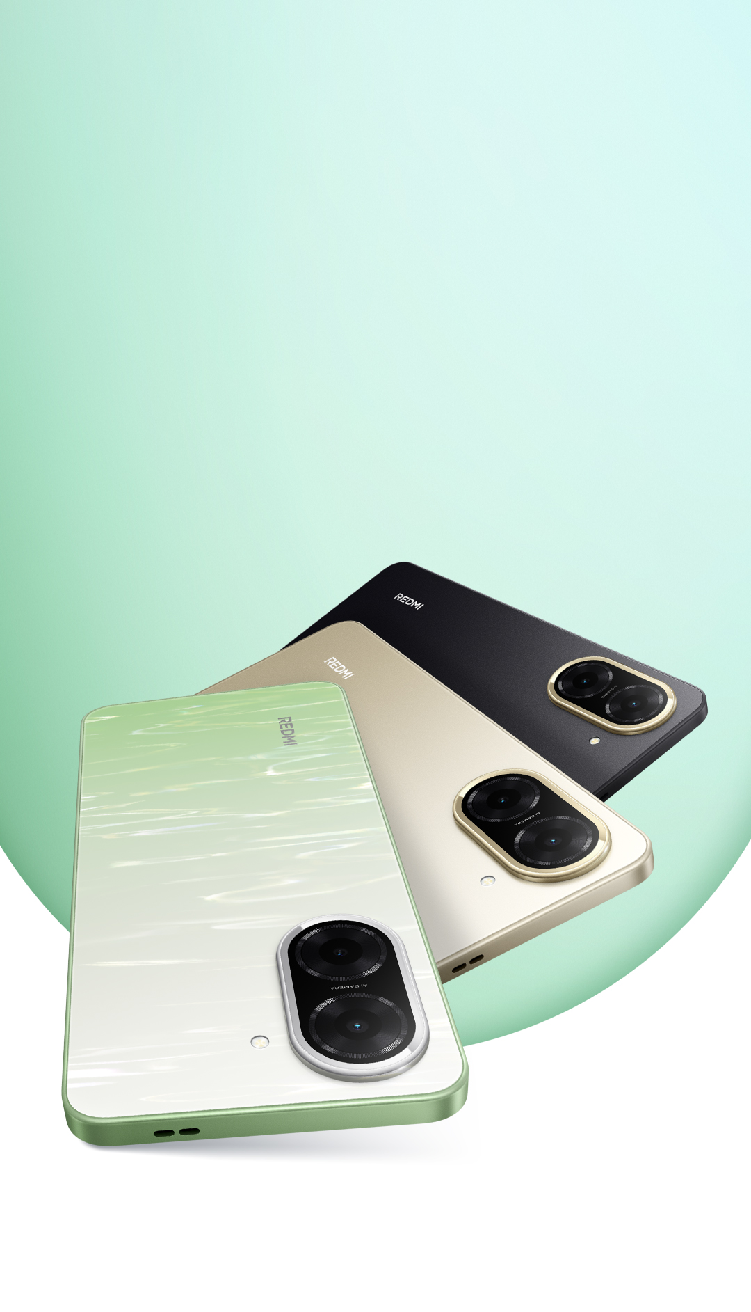 スマホ本体XiaomiRedmi A5 本体 Lake Greenクリアケース付 スマホ本体XiaomiRedmi A5 本体 Lake Greenクリアケース付 💚 Meet the