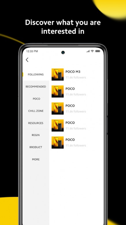 Oyez Oyez l'App Poco Community est dispo sur le Play Store