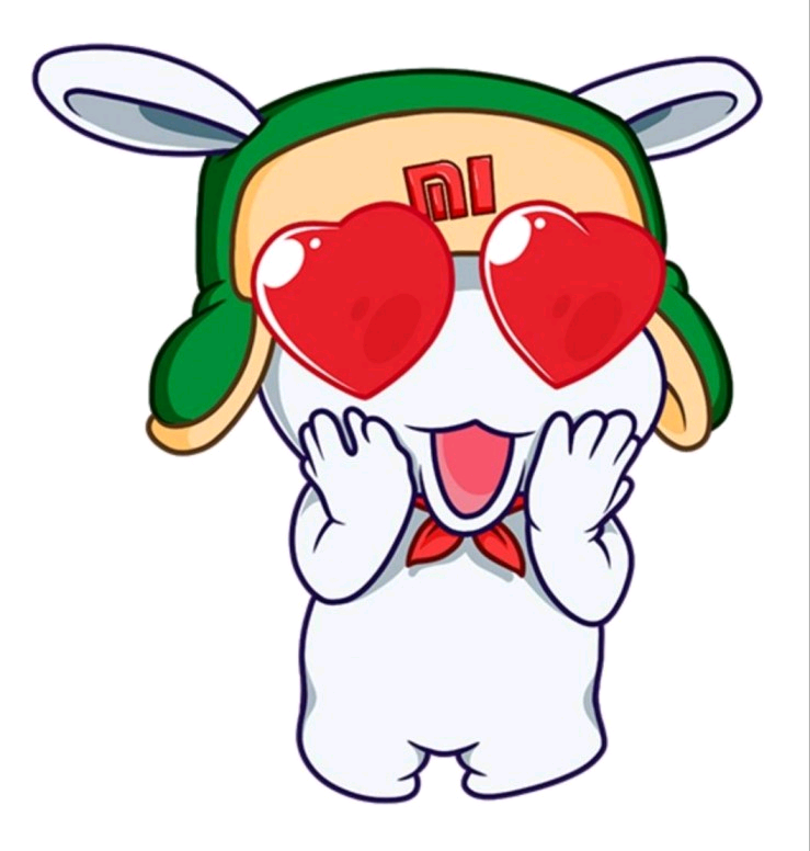 Заяц Сяоми Стикеры. MIUI заяц. Mi rabbit. Заяц Сяоми Стикеры. MIUI заяц.