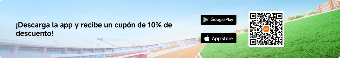 ¡Descarga la app y recibe un cupón de 10% de descuento! También incluye el código QR y los enlaces de descarga de Google Play y App Store.