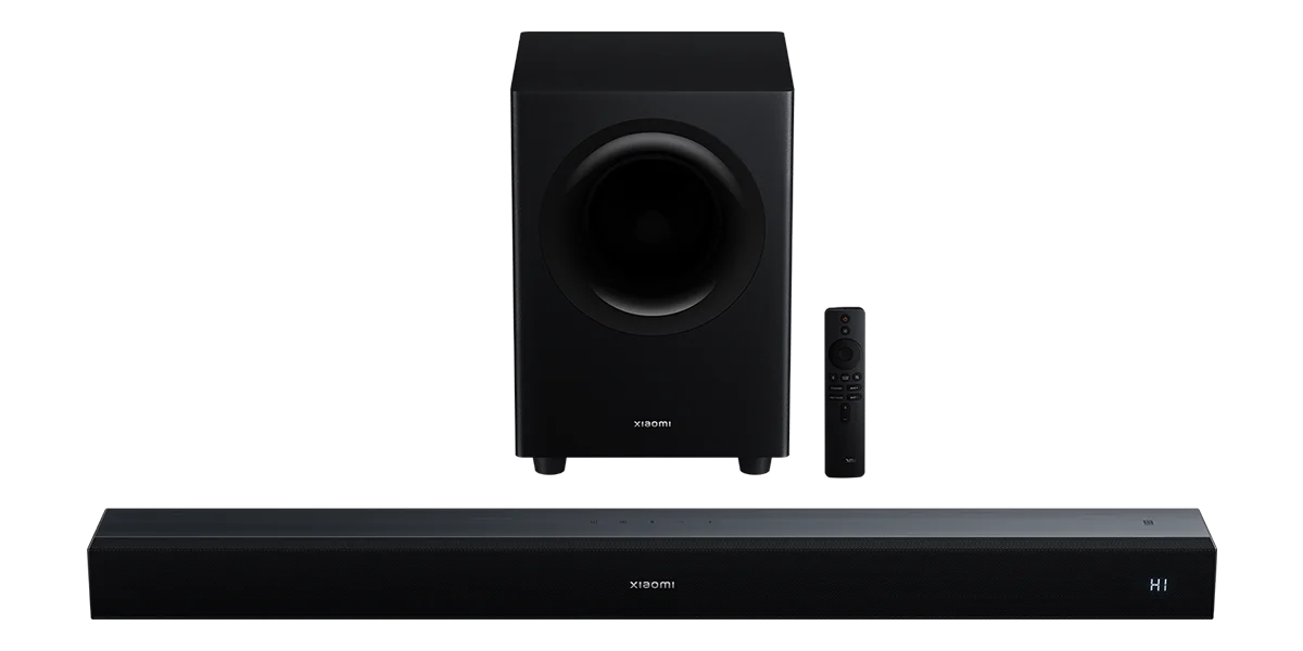 Xiaomi Soundbar Pro 2.1 channel soundbar and wireless subwoofer