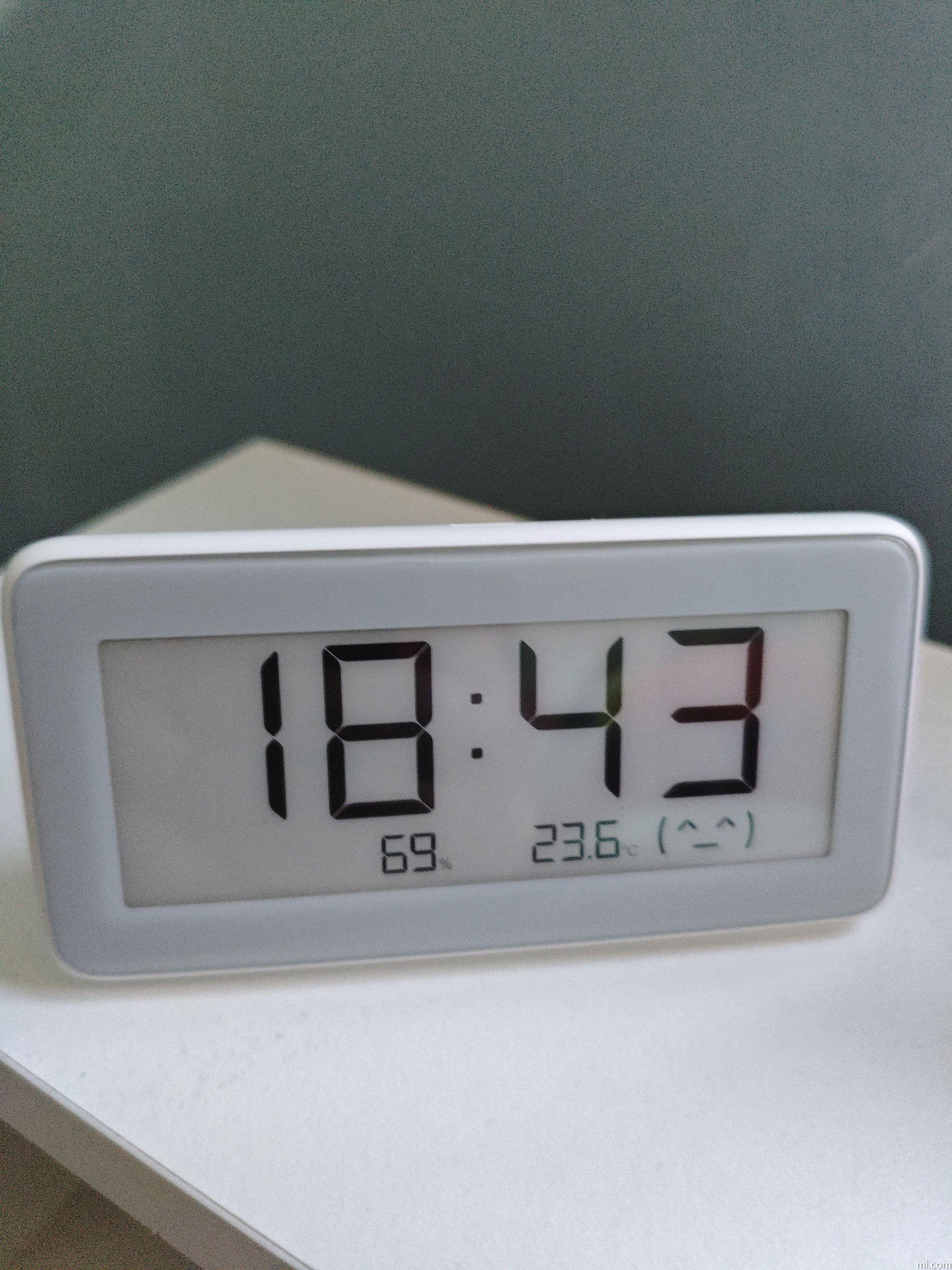 インテリア時計 onulife Temperature and humidity clock Xiaomi Temperature and Humidity Monitor Clock | Xiaomi Türkiye