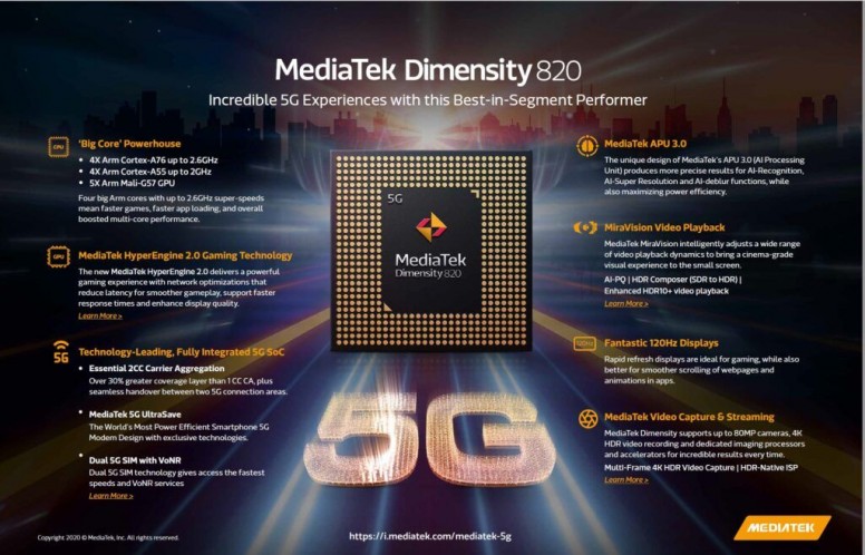 [5G] Mediatek et son Milieu de Gamme : les Dimensity Séries 8x0 - Part 1 #MiTech