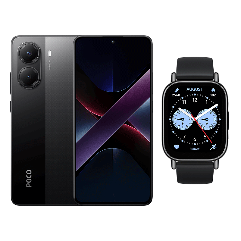 POCO X7 Pro 5G 12 GB + 512 GB & REDMI Watch 5 Lite