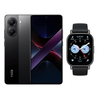 POCO X7 Pro 5G 12 GB + 512 GB & REDMI Watch 5 Lite