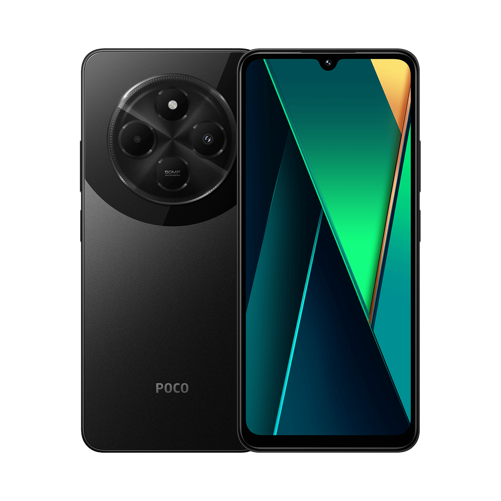 POCO C75 Black 6 GB + 128 GB