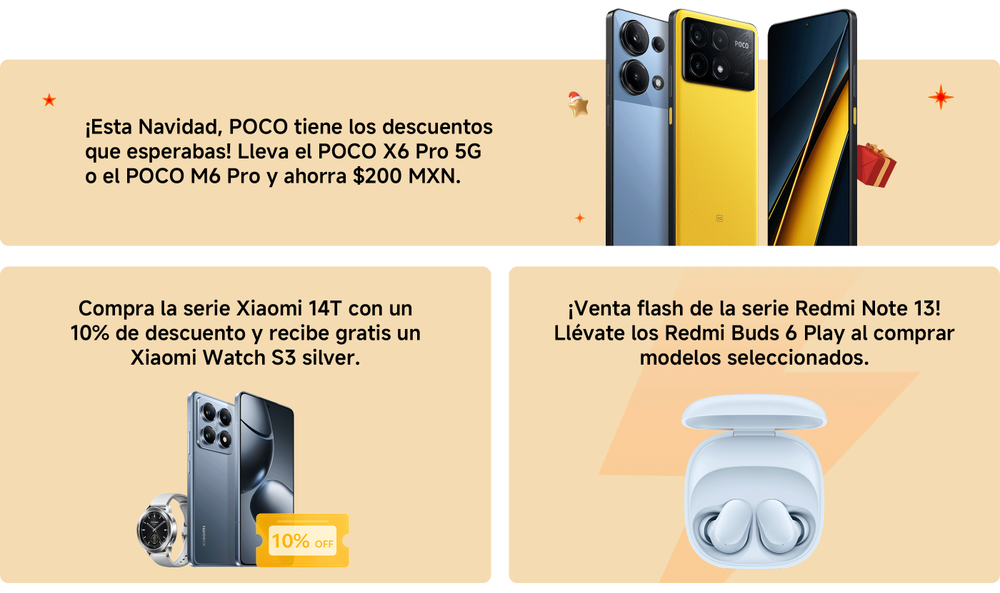 Celebra la Navidad con Xiaomi 