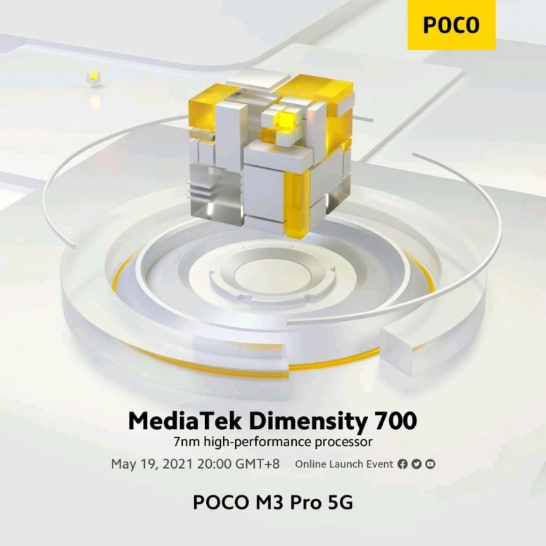 Poco confirme le M3 Pro et son Dimensity 700